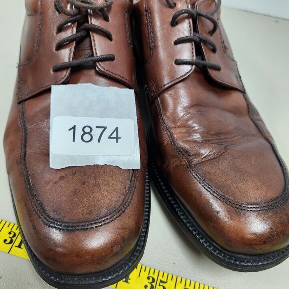 Rockport Mens Charles Road Apron Toe Oxford Shoe Size 9.5 Leather V82592 - Picture 13 of 14